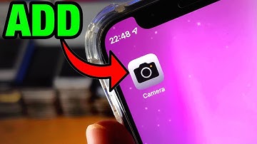 ANY iPhone How To Add Camera Icon on Home Screen [missing camera icon SOLVED]