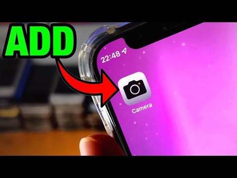 ANY iPhone How To Add Camera Icon on Home Screen [missing camera icon SOLVED]