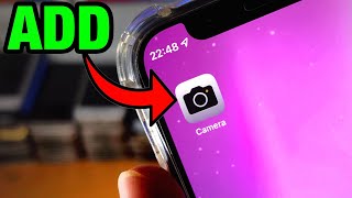 ANY iPhone How To Add Camera Icon on Home Screen [missing camera icon SOLVED]