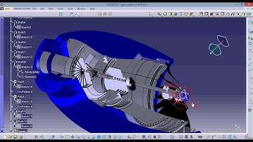 catia gas turbine