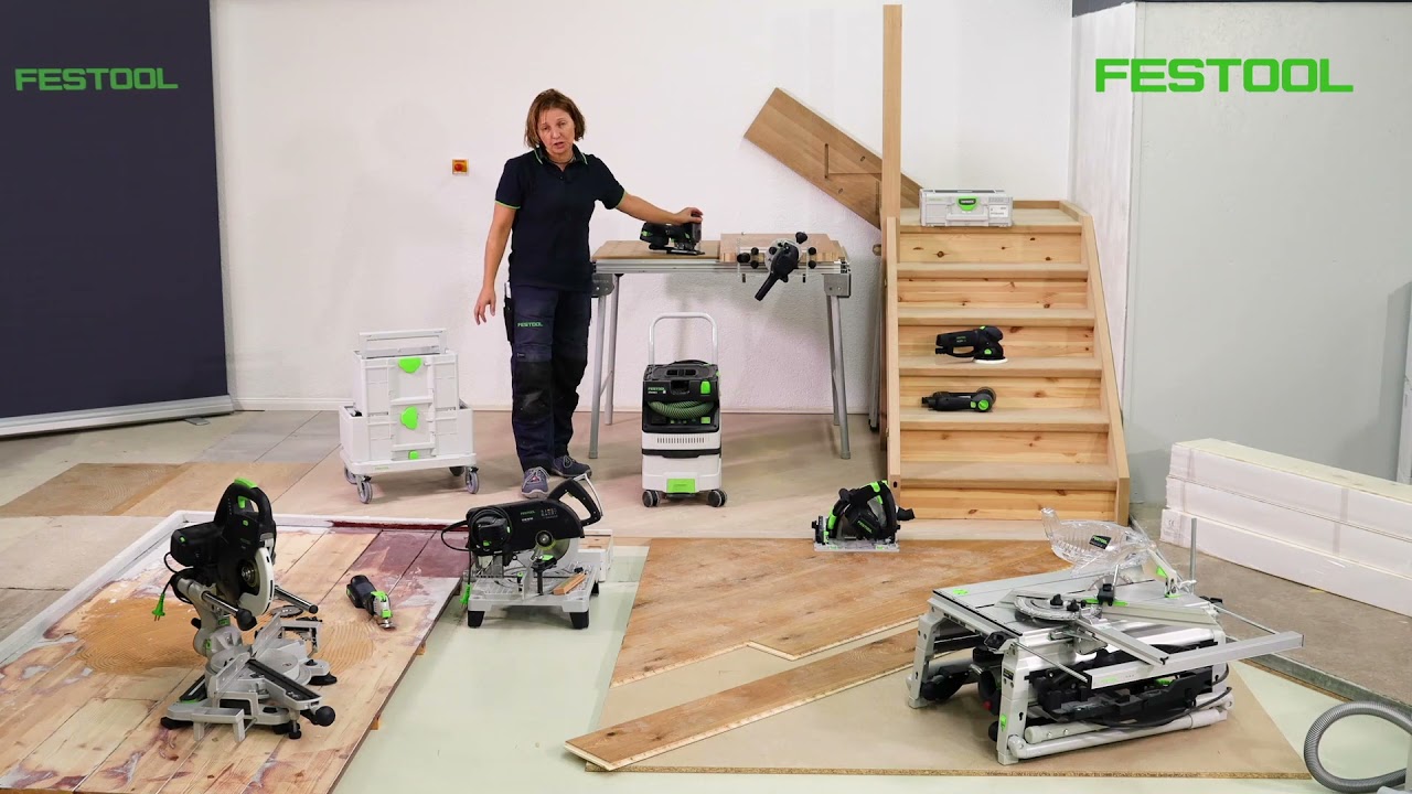 Festool TV épisode 202 : Vue d'ensemble de la gamme pour les poseurs de sols