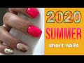 Uñas Cortas en Tendencia Verano 2020/ trendy short nails summer