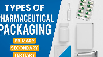 Types of Pharmaceutical Packaging | Primary, Secondary & Tertiary Packaging Explained #Packaging
