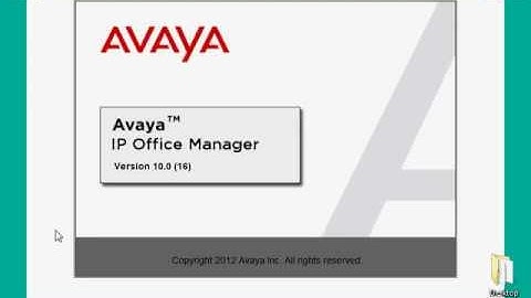 Backing Up Avaya IP Office.avi