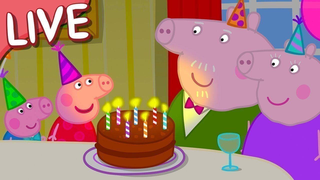 ⁣Peppa Pig Full Episodes 🔴 LIVE! Peppa Pig SPECIAL EPISODES - Cartoons for Kids