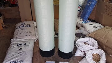 Cột lọc nước nhiễm phèn composite 1054 - dùng trong gia đình