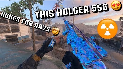 THIS HOLGER 556 BUILD IS INSANE😍INSANE BRO-NUKE/MGB w MOLEYGAMING☢️🤯