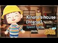 KINOTO'S HOUSE (INTERIOR): SPEED BUILD // (ANIMAL CROSSING NEW HORIZONS)