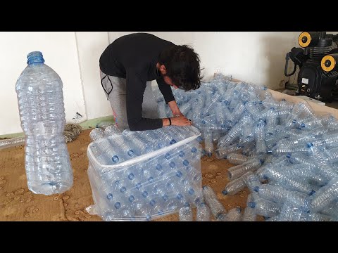 Plastic Bottles Manufacturing Process | How to Make Plastic Water Bottles in Factory