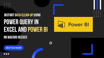 Instant data clean-up using Power Query in Excel and Power BI - no macros needed - Nitin Paranjape