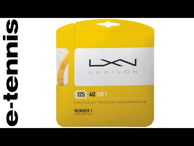 Luxilon 4G Tennis String (1.25mm, 12m) WRZ997110