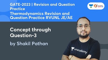 Thermodynamics | Revision and Question Practice RVUNL JE/AE | Concept Through Question|Shakil Pathan