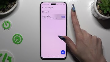 How to Turn On  & Use Voice Typing Mode on HONOR Magic6 Pro? - Keyboard Settings