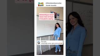 Matematik Hocası Aşık Galiba😄