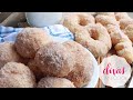 From-Scratch Air Fryer Donuts, SO ADDICTIVE!  | Cinnamon Sugar