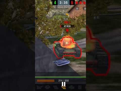 Видео: Tanks Blitz (1против 4.Затащил бой.5 фрагов из 7.Полное видео на моем канале)
