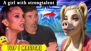 Sacred Riana Magician Made with power shook the world | Golden Shackle on Britain's Got Talent 2024