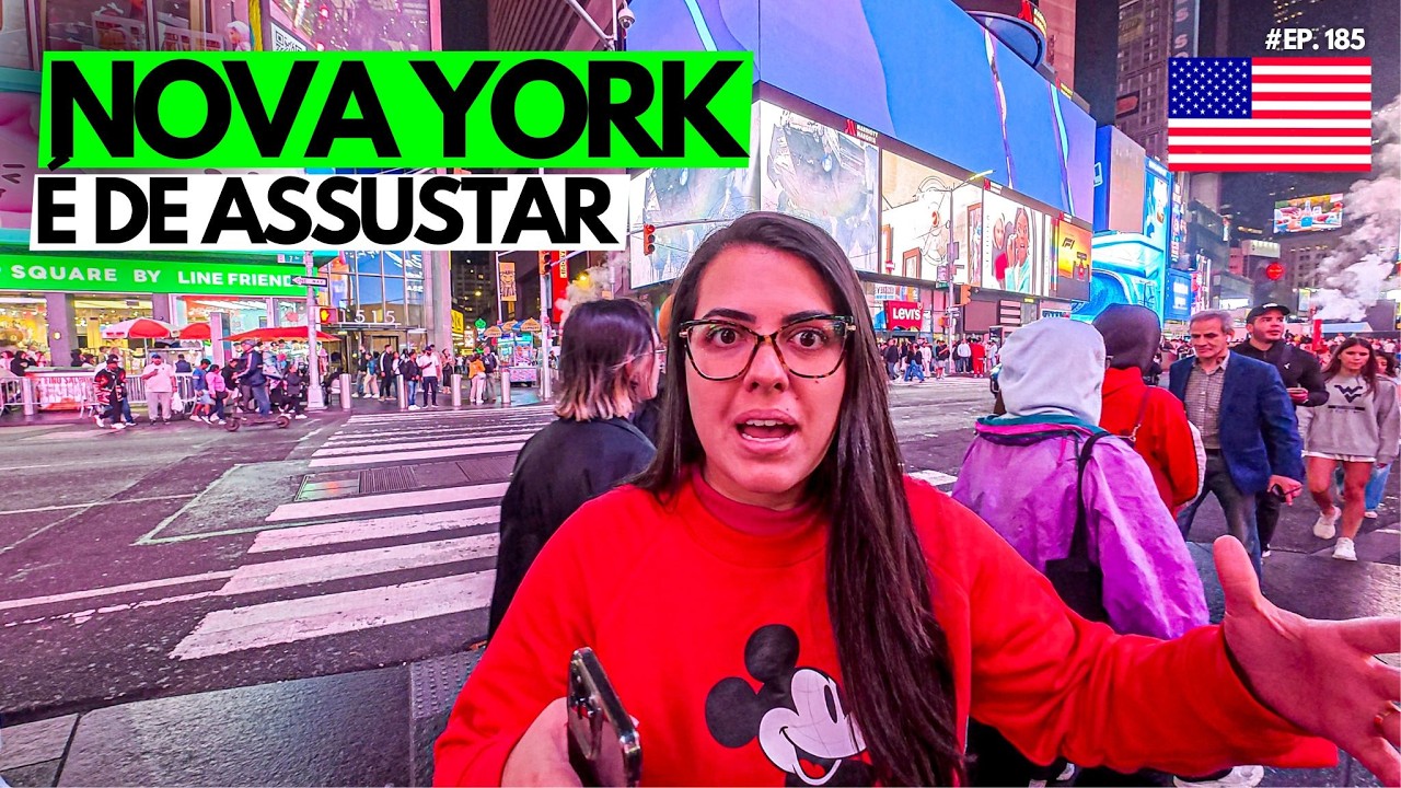 É ISSO QUE ACONTECE NAS NOITES de NOVA YORK🇺🇸 #185