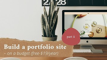 Build a PORTFOLIO WEBSITE with Carrd tutorial (budget friendly!): p a r t  i i