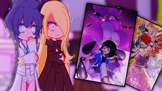 Past Master class 8 react Ash Ketchum and Ash Greninja Master class 8 battles all parts