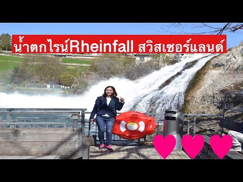 น้ำตกไรน์ Rheinfall Switzerland