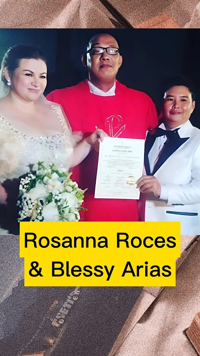 Rosanna Roces & Blessy Arias Perfect Couple #filipinoactress #shortsviral #shortsvideo