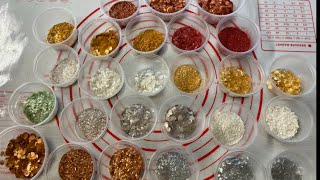 How to make edible Glitter for cake decoration  طريقة عمل كليتر او البودرة اللامعة  لتزين الكيك