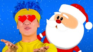 Christmas Tree & Santa Claus drawing | D Billions Kids Songs