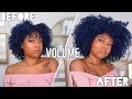 Stretch Natural Hair & Curls For Volume and Length | Get BIG Hair Twist Out, Perm Rods + Wash & Go