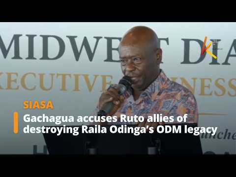 Gachagua accuses Ruto allies of destroying Raila Odinga’s ODM legacy