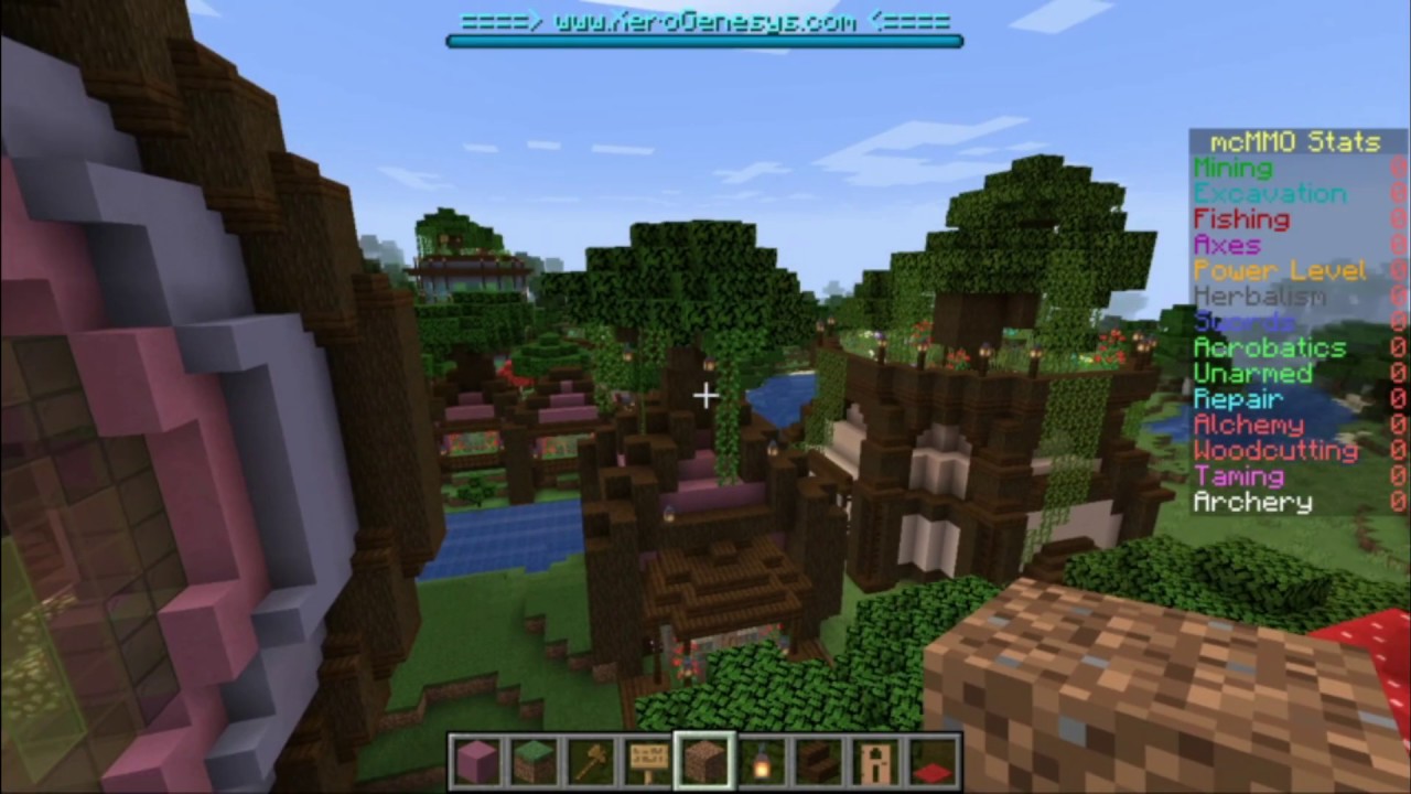Paths and Squiggles! - Xero Genesys Project Minecraft Server - YouTube