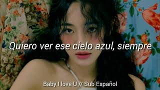 Kim Sejeong - Baby I love U // Sub. Español