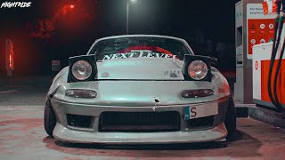 Most Wanted V8 Miata hits the road | NIGHTRIDE 4K