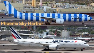 Phoenix Sky Harbor Airport Plane Spotting: Inaugural Air France flight! Plus Condor A330-900