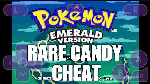 Pokémon Emerald Rare Candy Cheat