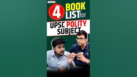 4 Essential Books for UPSC Polity Subject Success | UPSC 2026 strategy | With Proof |