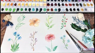 すぐ描ける おしゃれ植物イラスト8つを紹介します 透明水彩 Youtube