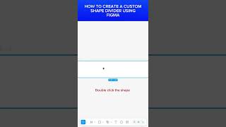 This is how i create a custom shape divider for my websites ! #figma #figmatips #tutorial #uidesign