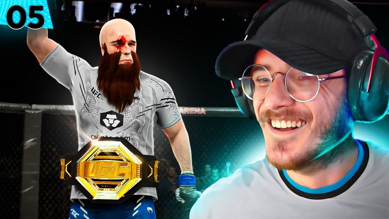 C'EST L'HEURE de DEVENIR CHAMPION de l'UFC pour SOUENITO JR. ! (UFC5 - Carrière Junior #5)