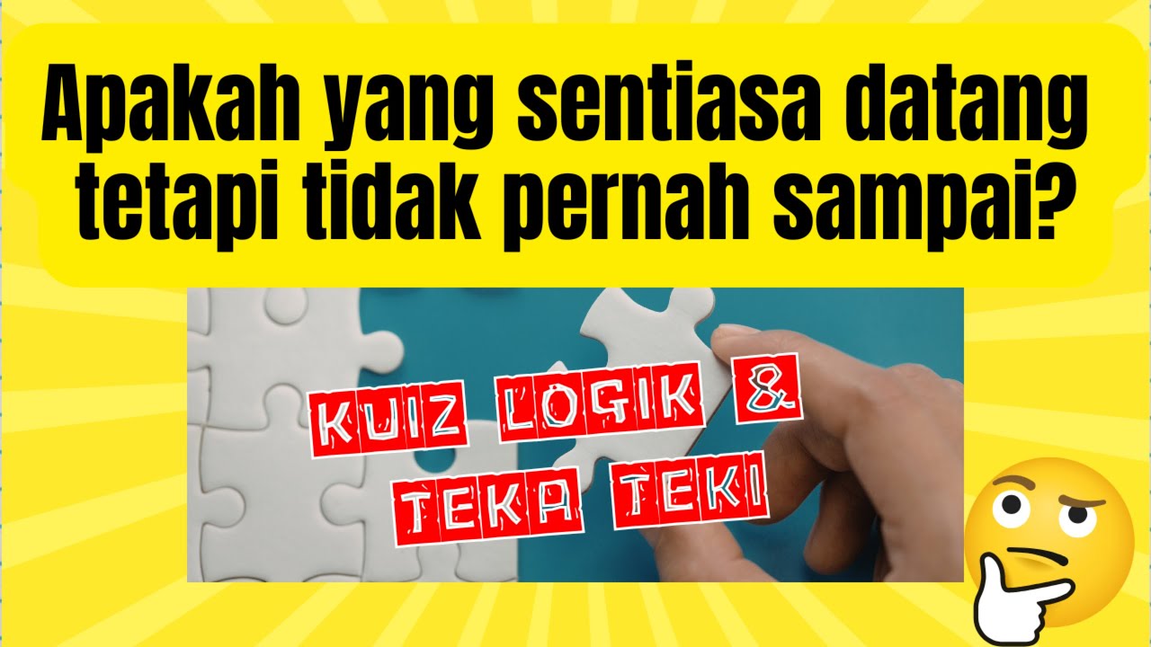 “Hanya Orang Bijak Boleh Jawab Kuiz Ini 🧠 | Cuba Teka!”