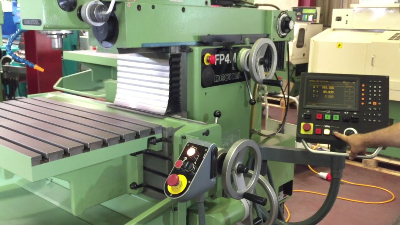 DECKEL FP4M Heidenhain TNC 123