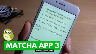 Matcha 3 App: An amazing Note-taking experience! screenshot 3