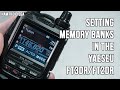 Setting Memory Banks in the Yaseu FT3DR & FT2DR - Ham Radio Q&A