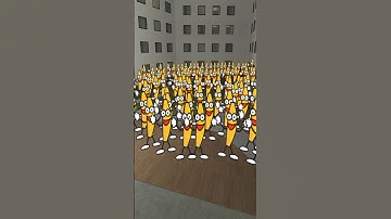 Banana, Cristiano Ronaldo, Joe Biden Nextbot Run in Gmod.