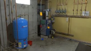 Purge Air from heating zones, oil burner service