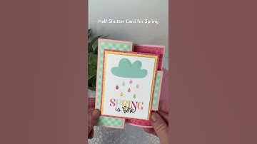 Half Shutter Card for Spring