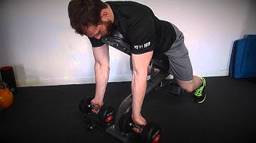 Dumbbell Prone Incline Curl