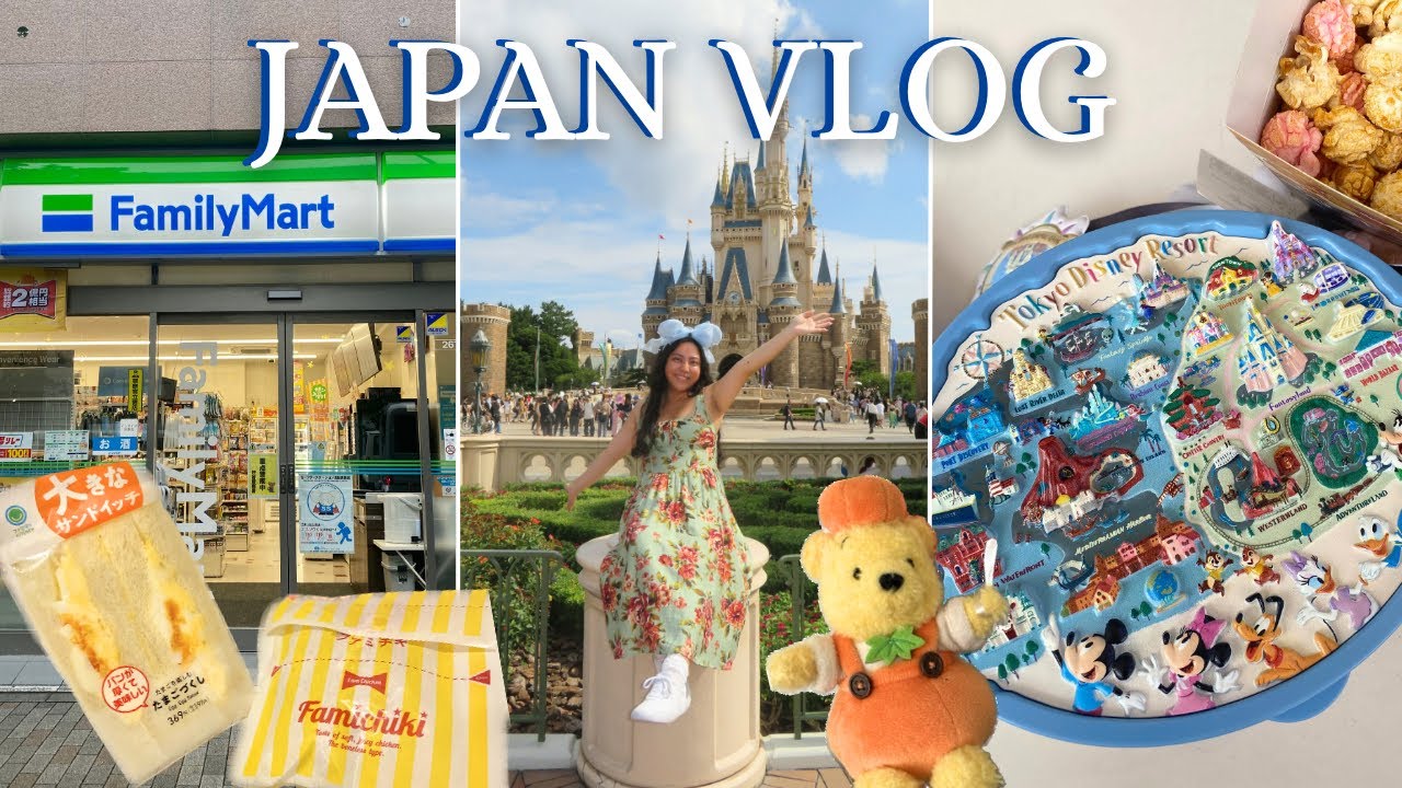 JAPAN SHOPPING VLOG!! 🛍️🇯🇵 Don Quijote, Tokyo Disneyland, Konbini run 