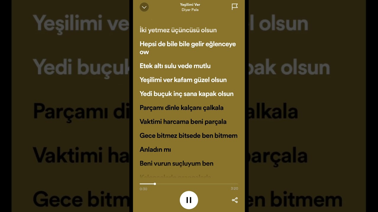 Diyar Pala Yeşilimi Ver 