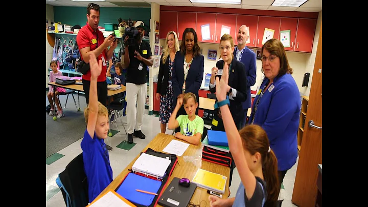 Nuckols Farm Elementary in Henrico is awarded as N...